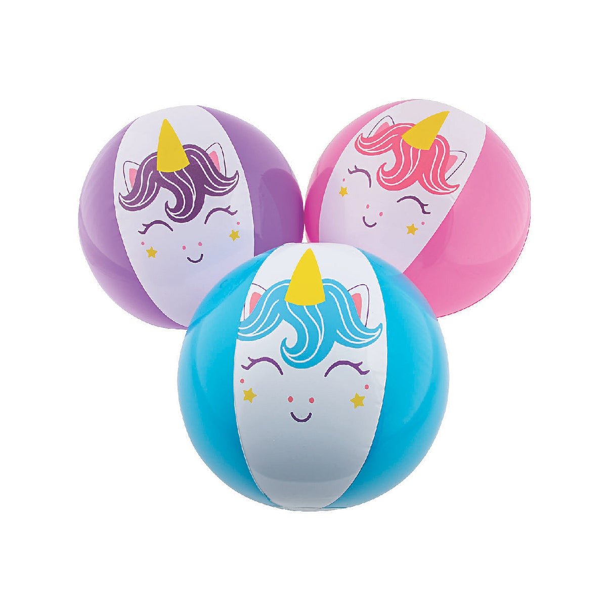 BEACH BALL 12" UNICORN