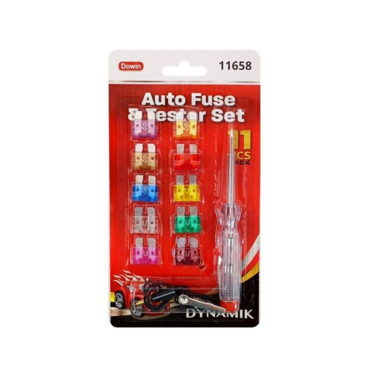 DYNAMIK AUTO FUSE W. TESTER
