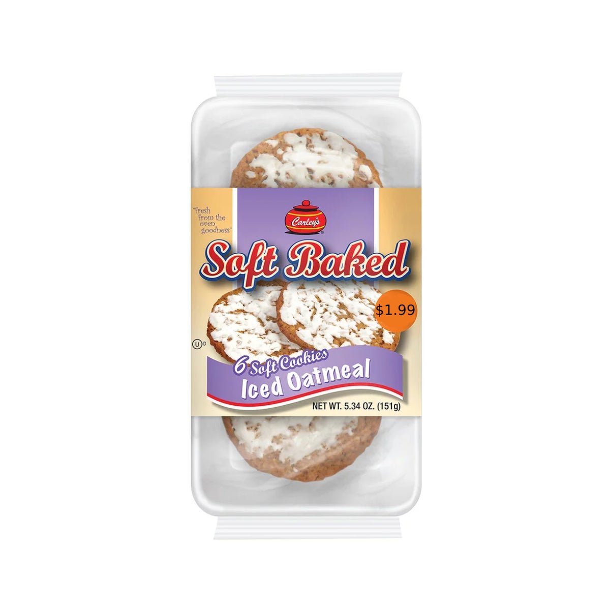 CARLEY'S COOKIES OATMEAL