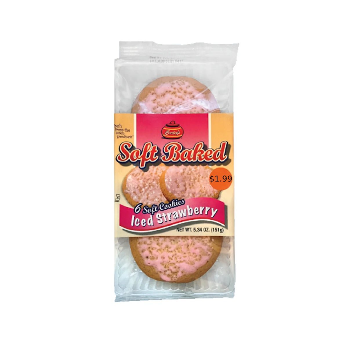 CARLEY'S COOKIES STRAWBERRY