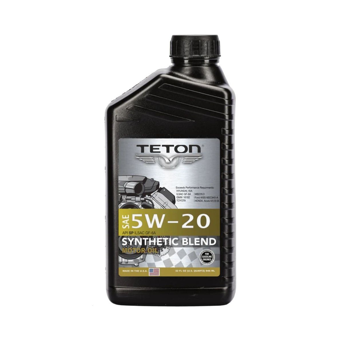 TETON OIL-5W-20 SYNTHETIC BLEND